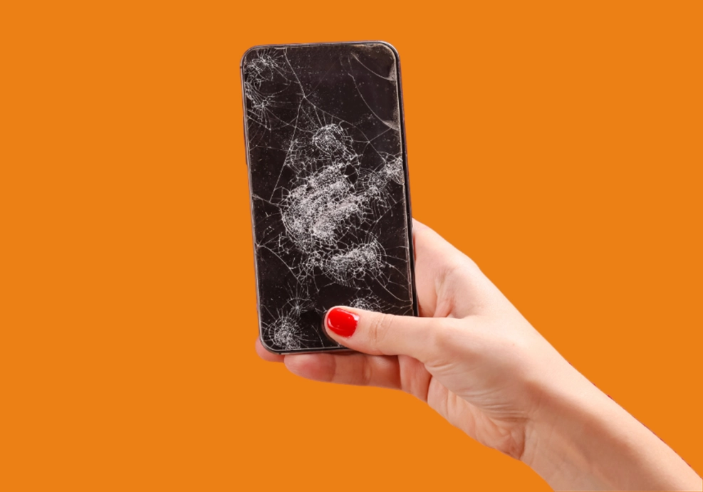 Le smartphone le meilleur ami de l’homme orange