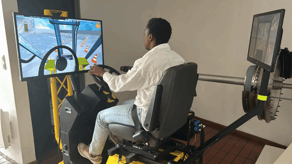 atelier simulateur chariot elevateur